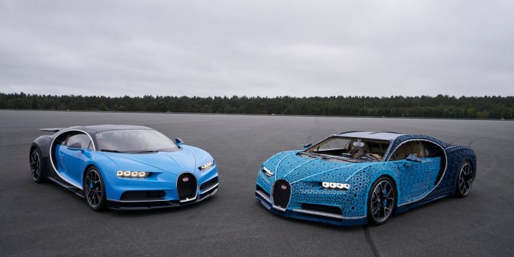 Este Bugatti Chiron em LEGO com tamanho real é o sonho de qualquer criança! 15
