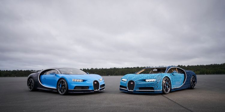 Este Bugatti Chiron em LEGO com tamanho real é o sonho de qualquer criança! 38