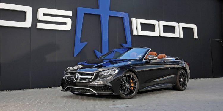 Este Mercedes S63 AMG Cabrio da Posaidon debita mais de 950cv de potência! 13
