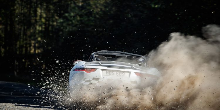 Jaguar F-Type transformado num carro de Rali! 15