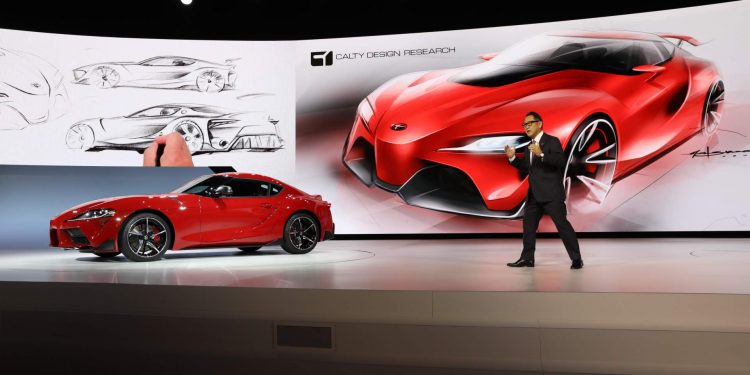 Toyota Supra pode receber caixa manual? 17