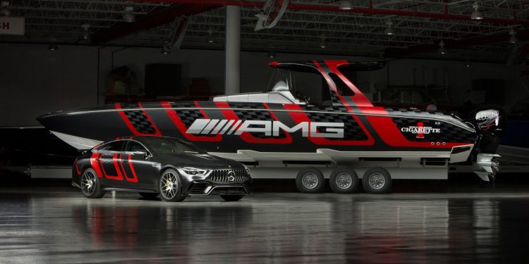 Mercedes AMG GT 63 S 4 Portas Coupe serve de inspiração a um barco com 1600cv! 16