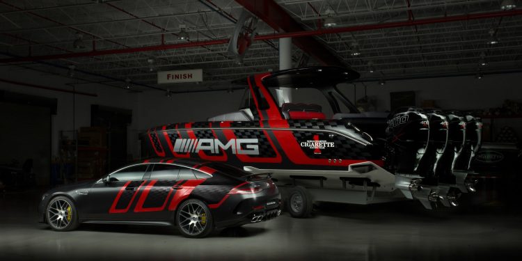 Mercedes AMG GT 63 S 4 Portas Coupe serve de inspiração a um barco com 1600cv! 15