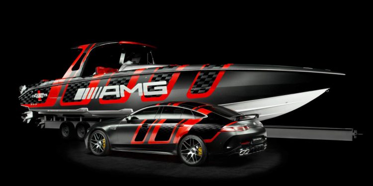 Mercedes AMG GT 63 S 4 Portas Coupe serve de inspiração a um barco com 1600cv! 14