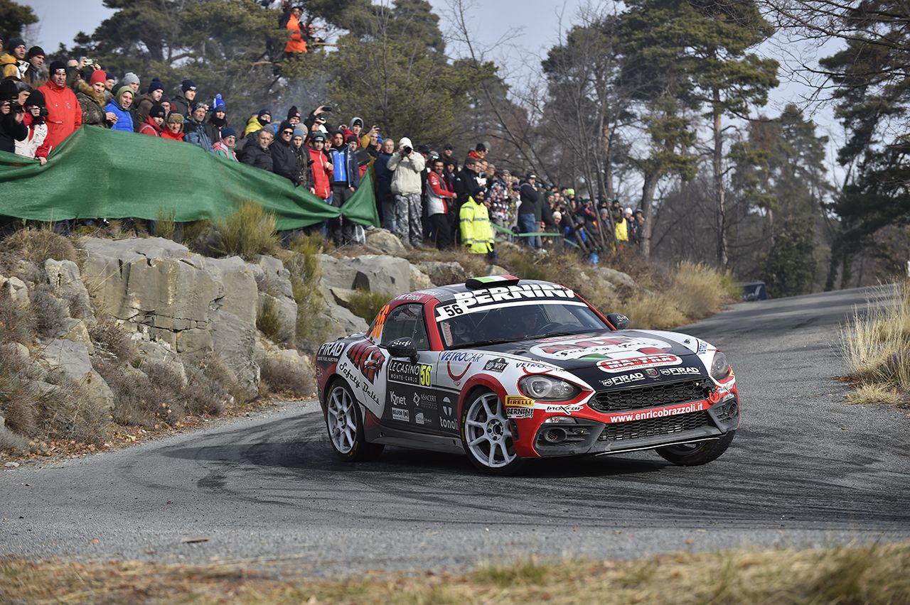 Abarth 124 rally no Rali da Córsega 16