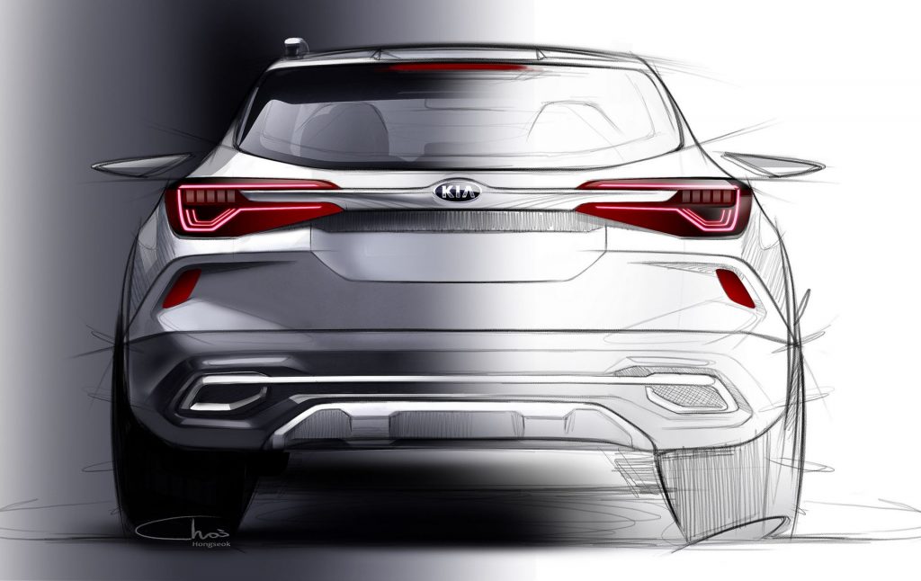 KIA revela esboços de um novo pequeno SUV! 14