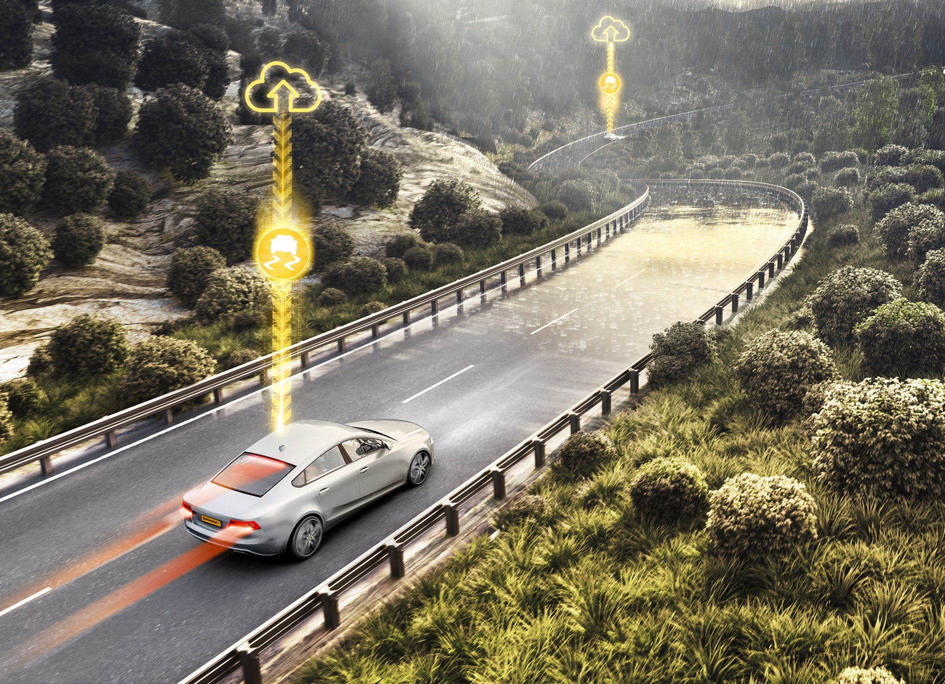No futuro os automóveis saberão quando se conduz demasiado depressa. 14