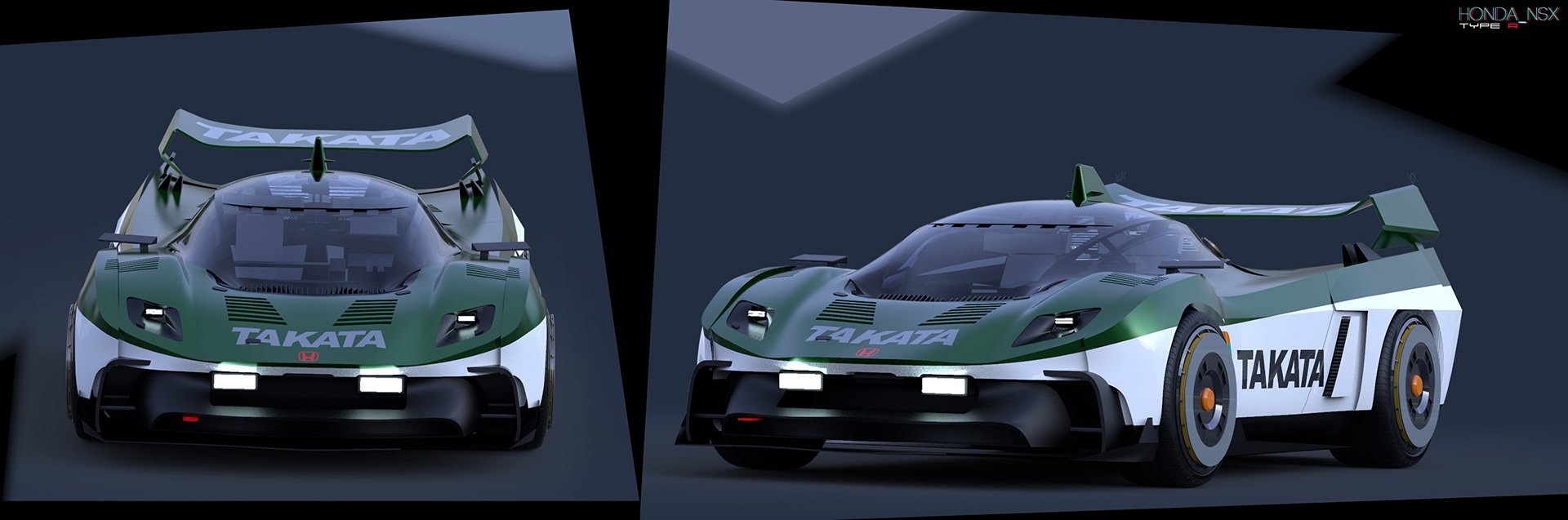 Matteo Mariuzzo mostra-nos como seria o novo Honda NSX inspirado na primeira geração! 16