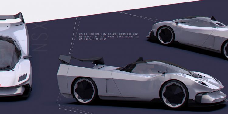Matteo Mariuzzo mostra-nos como seria o novo Honda NSX inspirado na primeira geração! 19