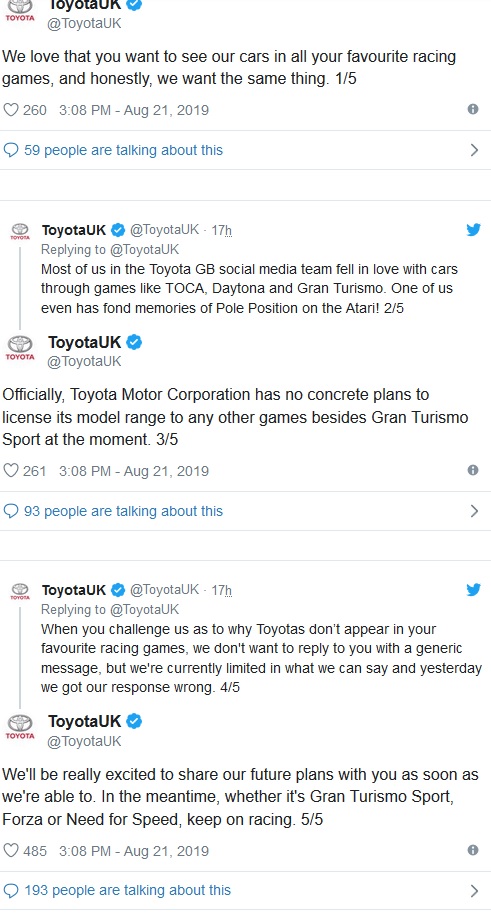 Toyota não tem carros no Need For Speed porque este promove corridas ilegais! 16