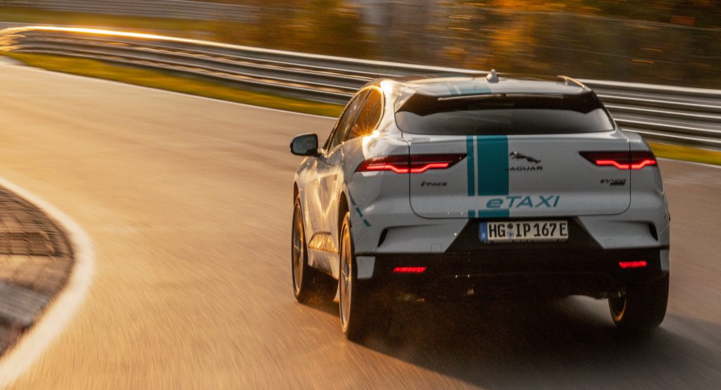 Jaguar I-Pace é o primeiro "Táxi" Eléctrico de Nurburgring! 13
