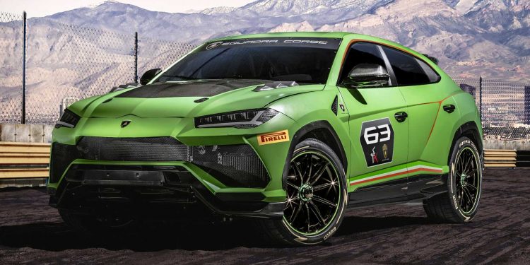 Lamborghini revela versão de competição ST-X do Lamborghini Urus! 14