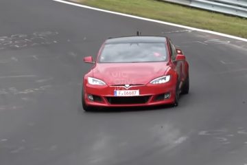Tesla de volta a Nurburgring com modelos "especiais"! (Vídeo) 21