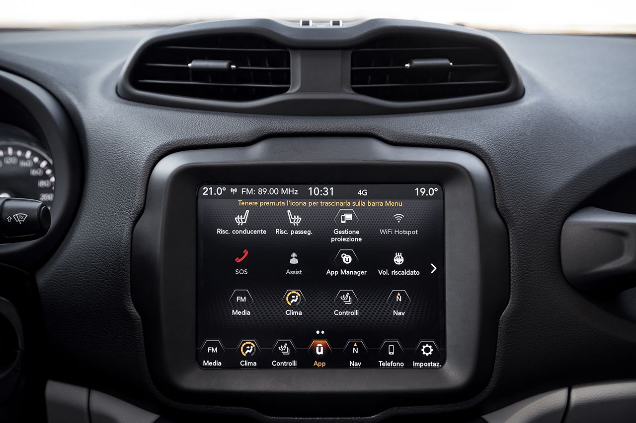 Jeep® Renegade 2020: Mais Tecnologia, Conectividade e Segurança com Uconnect Services 16 Jeep® Renegade 2020: Mais Tecnologia, Conectividade e Segurança com Uconnect Services 16