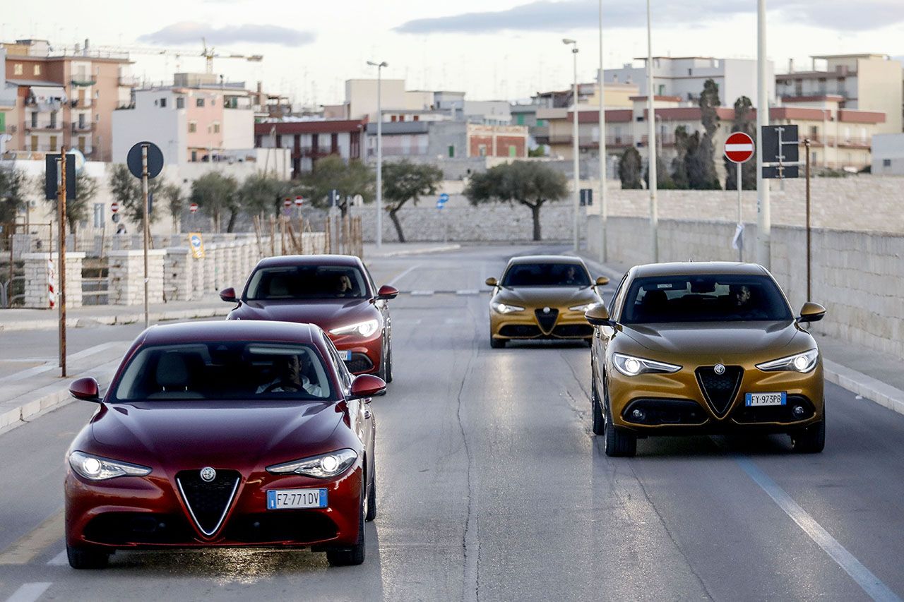 Novas versões de 2020 dos Alfa Romeo Giulia e Stelvio: a experiência de condução atinge um nível completamente novo 37