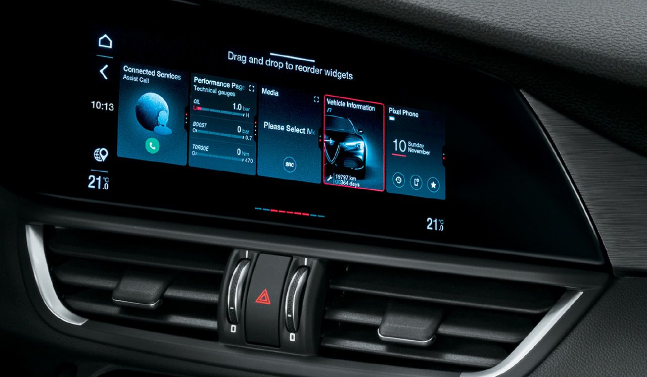 Novas versões de 2020 dos Alfa Romeo Giulia e Stelvio: a experiência de condução atinge um nível completamente novo 33
