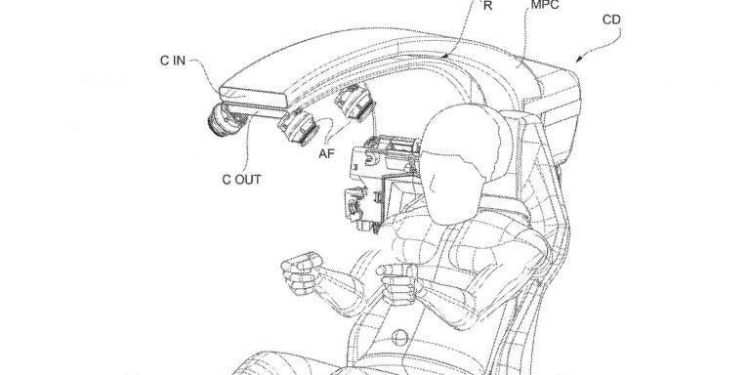 Ferrari patenteia pilar central no pára-brisas! 13