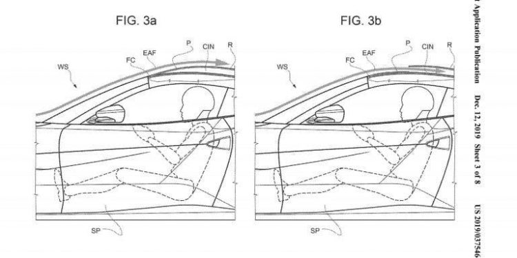 Ferrari patenteia pilar central no pára-brisas! 14