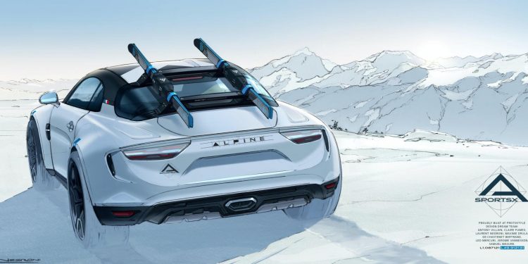 Alpine A110 SportsX: Um desportivo irreverente que não está à venda! 20