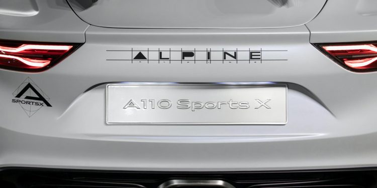 Alpine A110 SportsX: Um desportivo irreverente que não está à venda! 18
