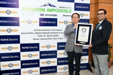 Hyundai KAUAI Electric entra no GUINNESS WORLD RECORDS 16