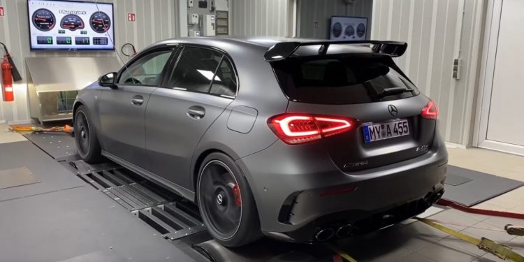 Este Mercedes A45 AMG tem 600cv ao serviço do pé direito! 13