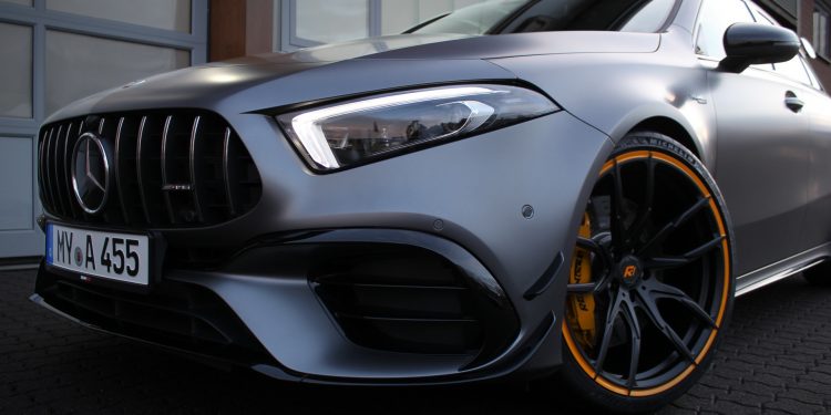 Este Mercedes A45 AMG tem 600cv ao serviço do pé direito! 15