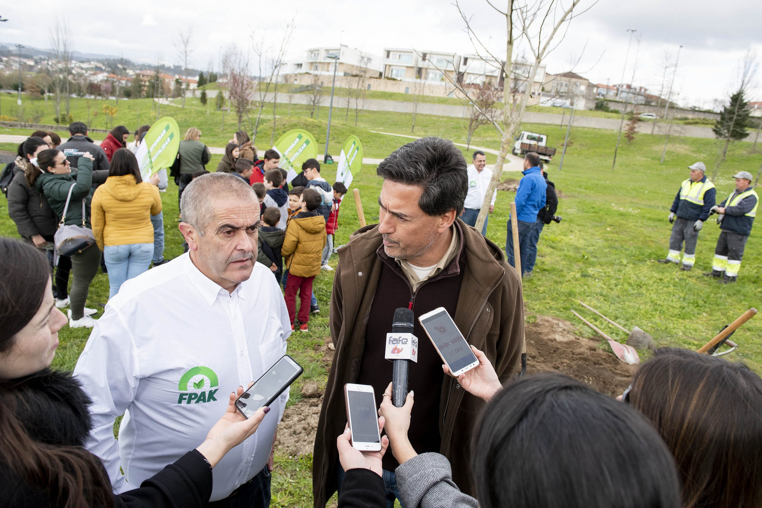 Pilotos plantam árvores em Fafe 16