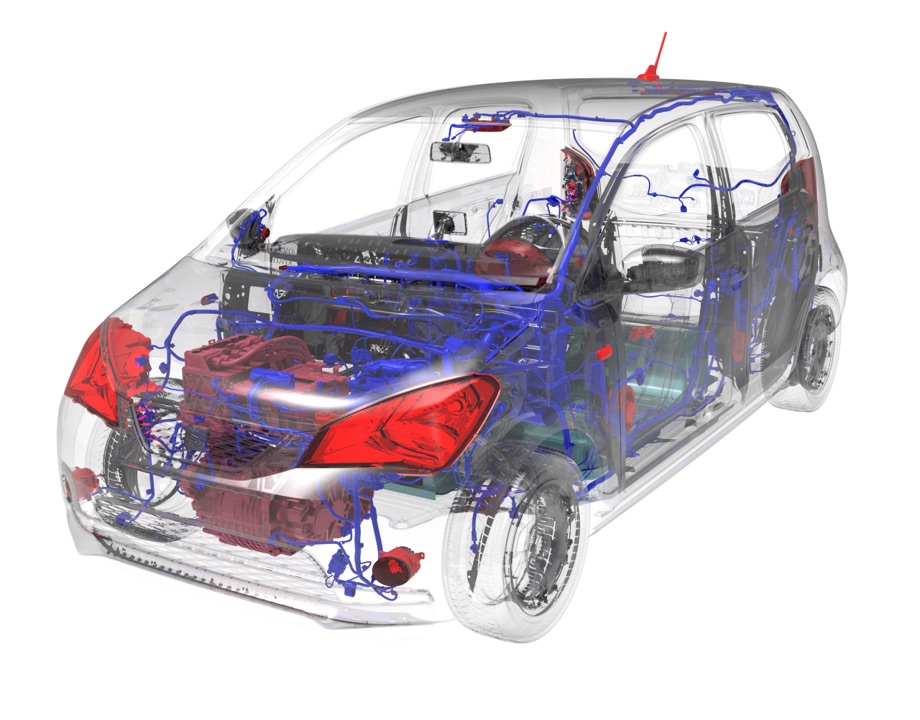 Radiografia a um automóvel elétrico 14