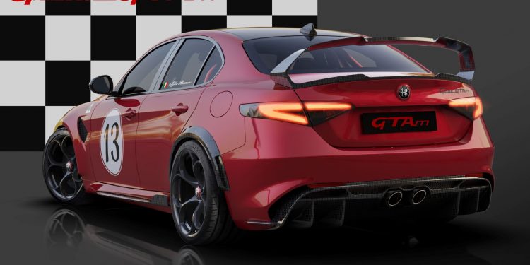 Giulia GTA com Novas Decorações 14