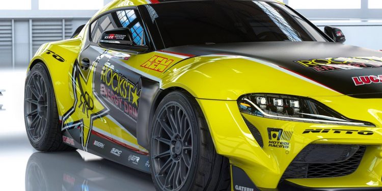 1000 cavalos de Toyota Supra para andar de lado! 18