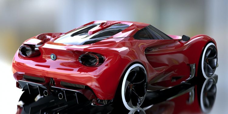 Este seria o sucessor do Alfa Romeo 4C aos olhos de Yung Presciutti! 22