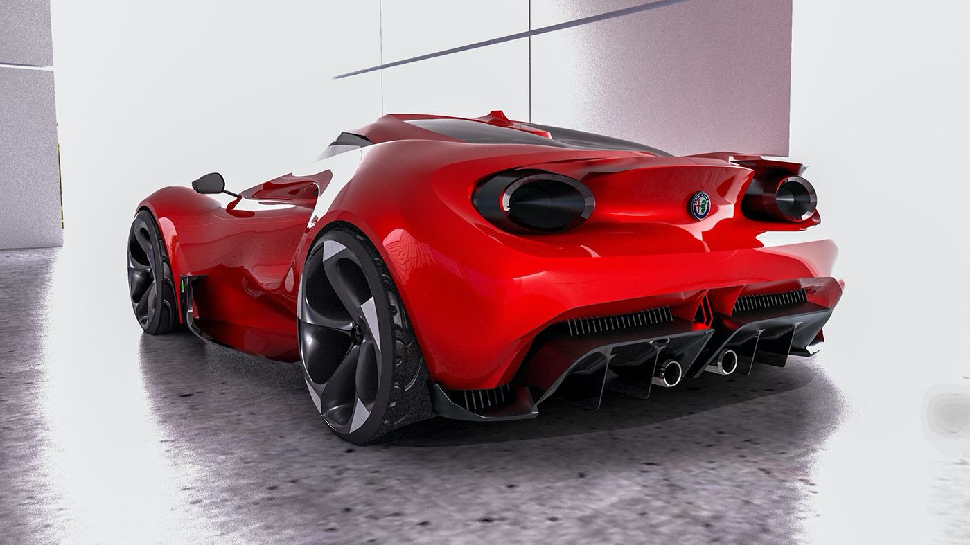 Este seria o sucessor do Alfa Romeo 4C aos olhos de Yung Presciutti! 17