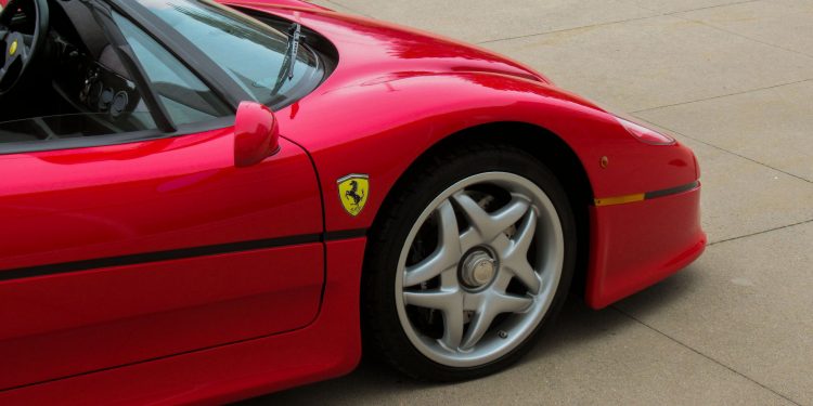 Ferrari F50 apresentado no salão de Frankfurt em 1995 vai a leilão! 30