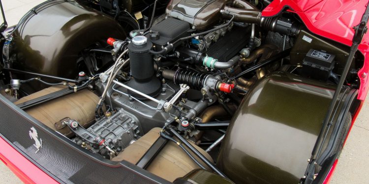 Ferrari F50 apresentado no salão de Frankfurt em 1995 vai a leilão! 54