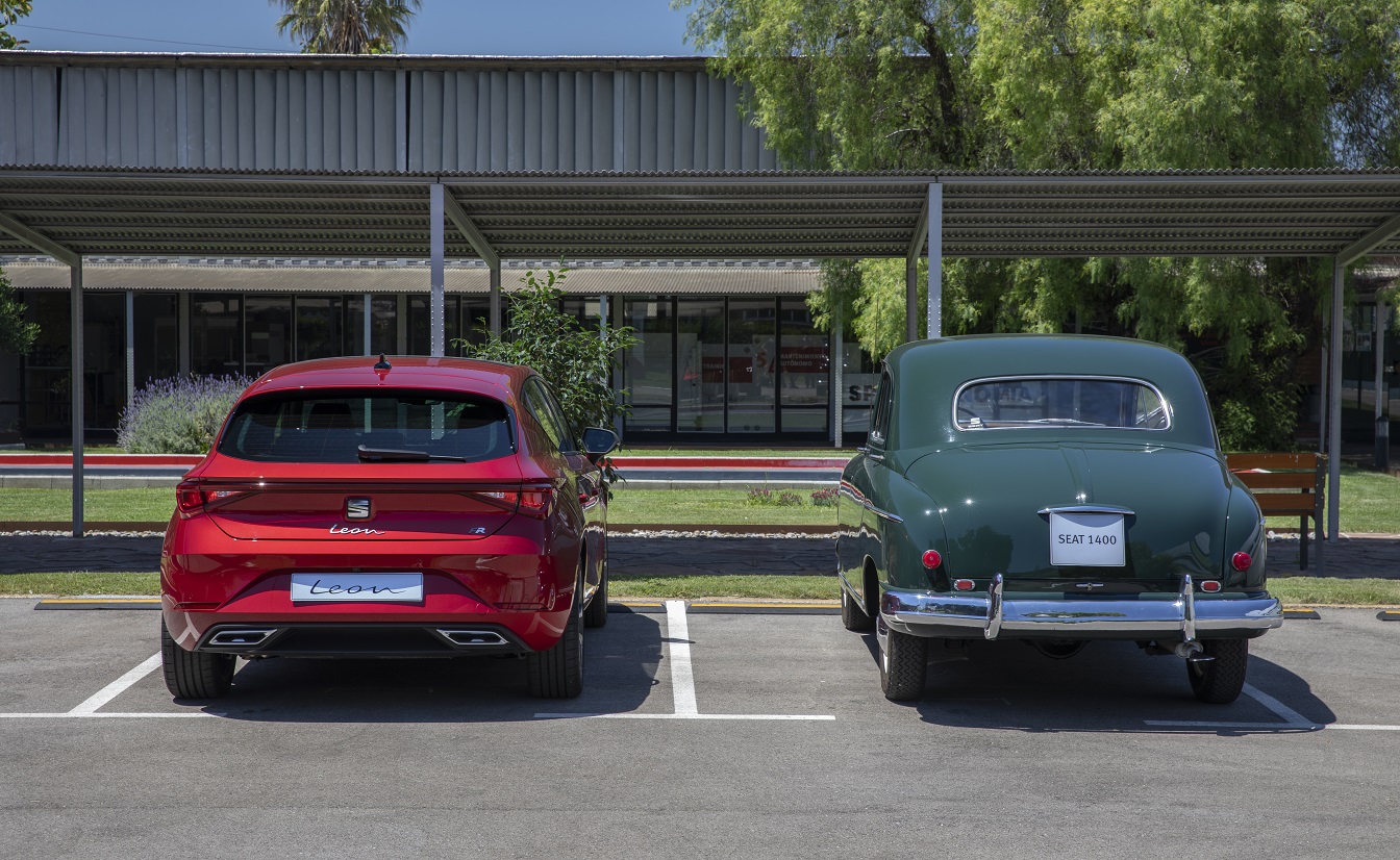 Diferença de gerações: do SEAT 1400 ao Novo Leon 14