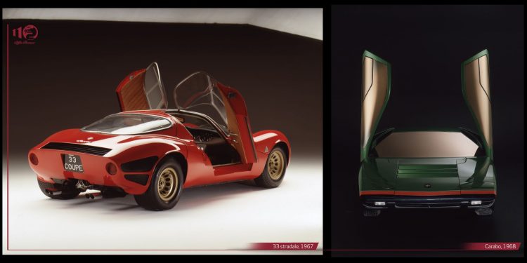 “Storie Alfa Romeo”, sétimo episódio. A revolução nas formas e nas cores: 33 Stradale, Carabo e Montreal 18