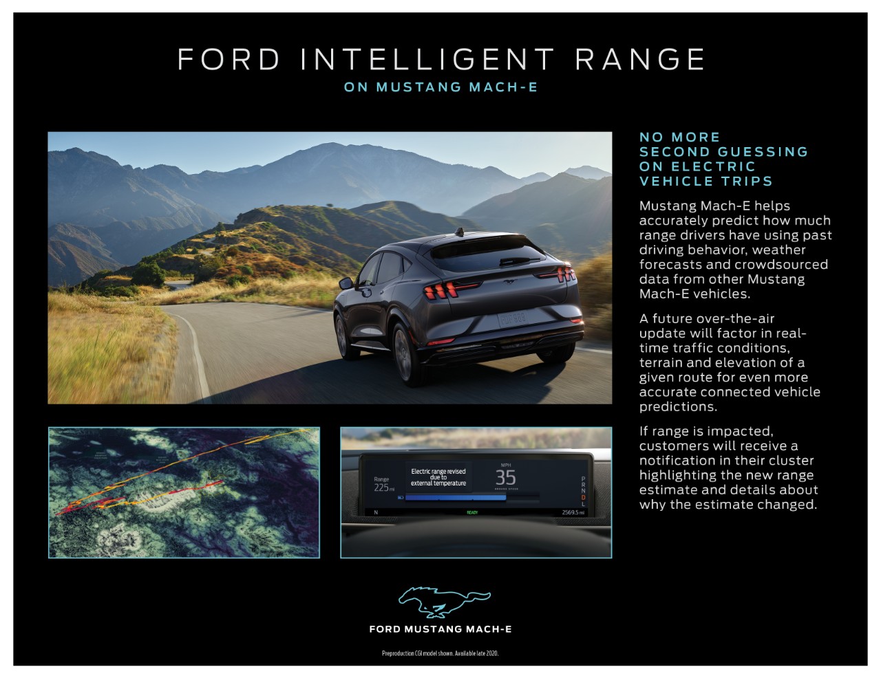O Mustang Mach-E É O Primeiro Ford A Melhorar A Precisão Da Autonomia De Condução Usando Cloud-Connectivity 14