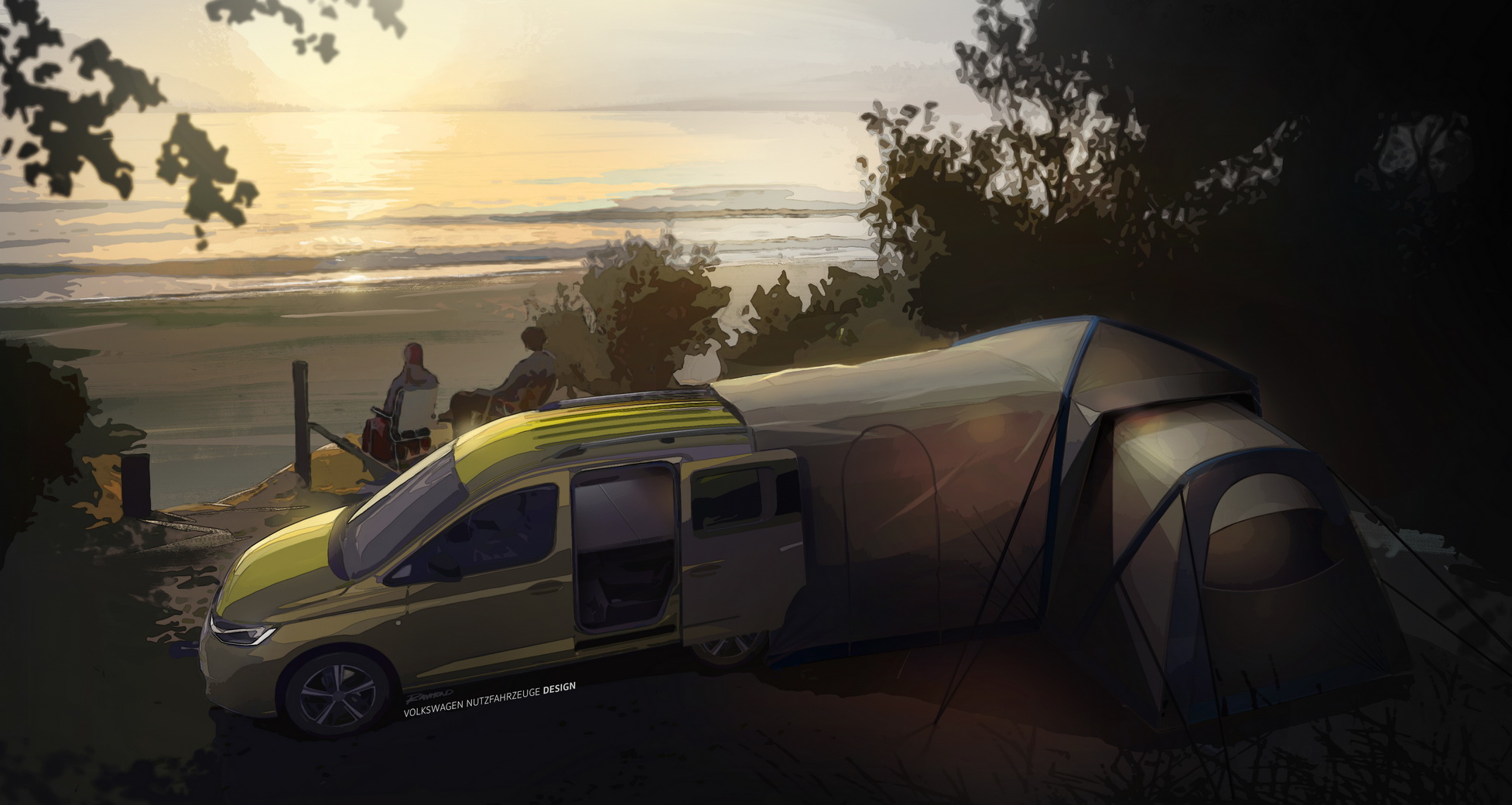 Volkswagen Caddy recebe versão "MINI Camper" em Setembro! 16