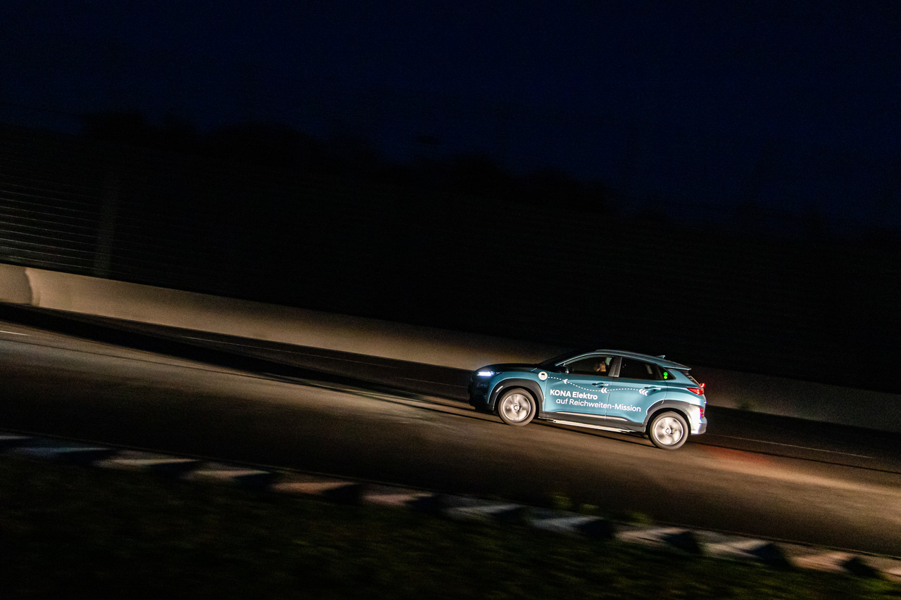 Hyundai KAUAI Electric estabelece recorde de 1.026 quilómetros de autonomia 14