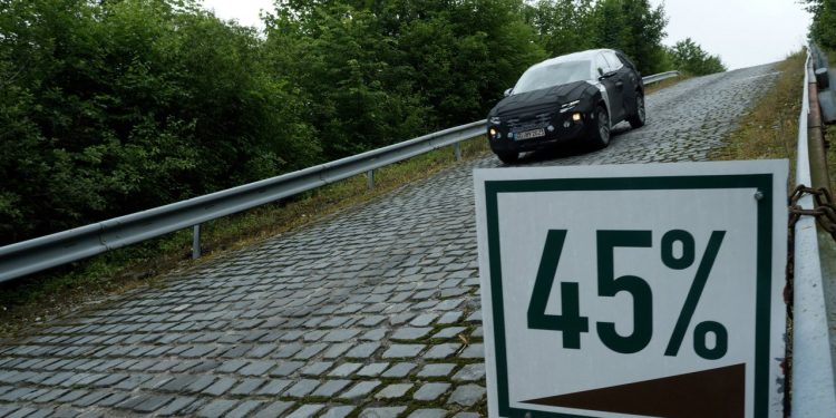 O Novo Hyundai Tucson completa os testes intensivos de garantia de qualidade 14