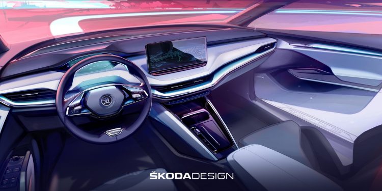Skoda Enyaq iV revelado com 510km de autonomia sem emissões! 25