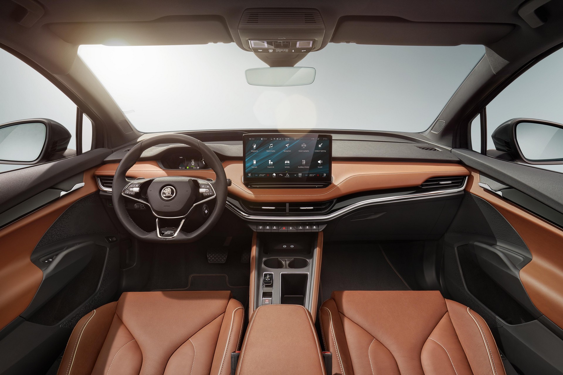 Skoda Enyaq iV revelado com 510km de autonomia sem emissões! 21