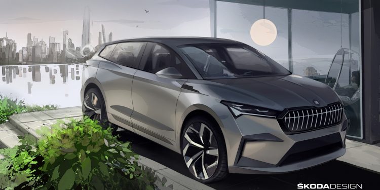Skoda Enyaq iV revelado com 510km de autonomia sem emissões! 94