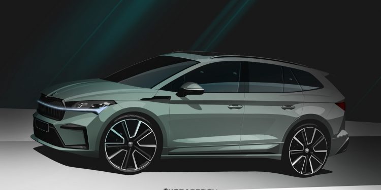 Skoda Enyaq iV revelado com 510km de autonomia sem emissões! 95