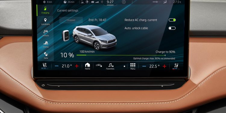 Skoda Enyaq iV revelado com 510km de autonomia sem emissões! 105