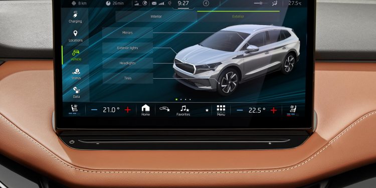 Skoda Enyaq iV revelado com 510km de autonomia sem emissões! 106