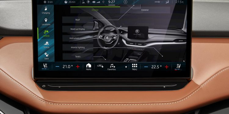 Skoda Enyaq iV revelado com 510km de autonomia sem emissões! 107