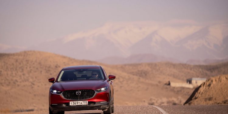Avançado sistema i-Activ AWD permitiu ao Mazda CX-30 explorar as maravilhas do Cazaquistão 16