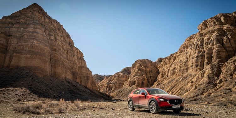 Avançado sistema i-Activ AWD permitiu ao Mazda CX-30 explorar as maravilhas do Cazaquistão 17